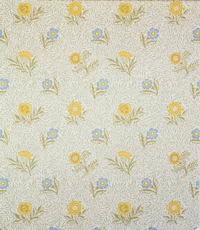 Powdered wallpaper design by William Morris